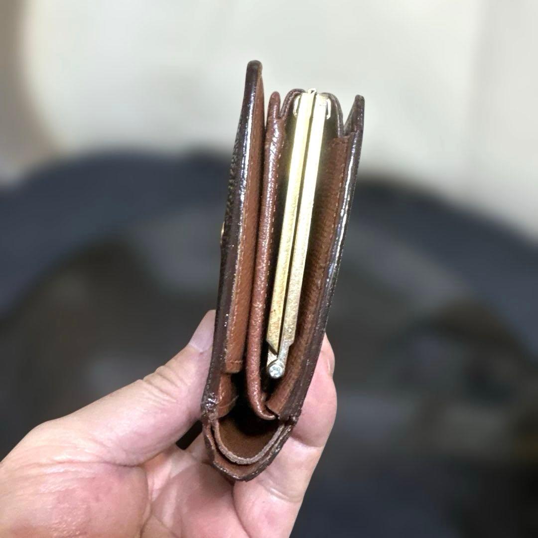 ⑩☆在庫SALE/優良品♪モノグラム がま口 財布