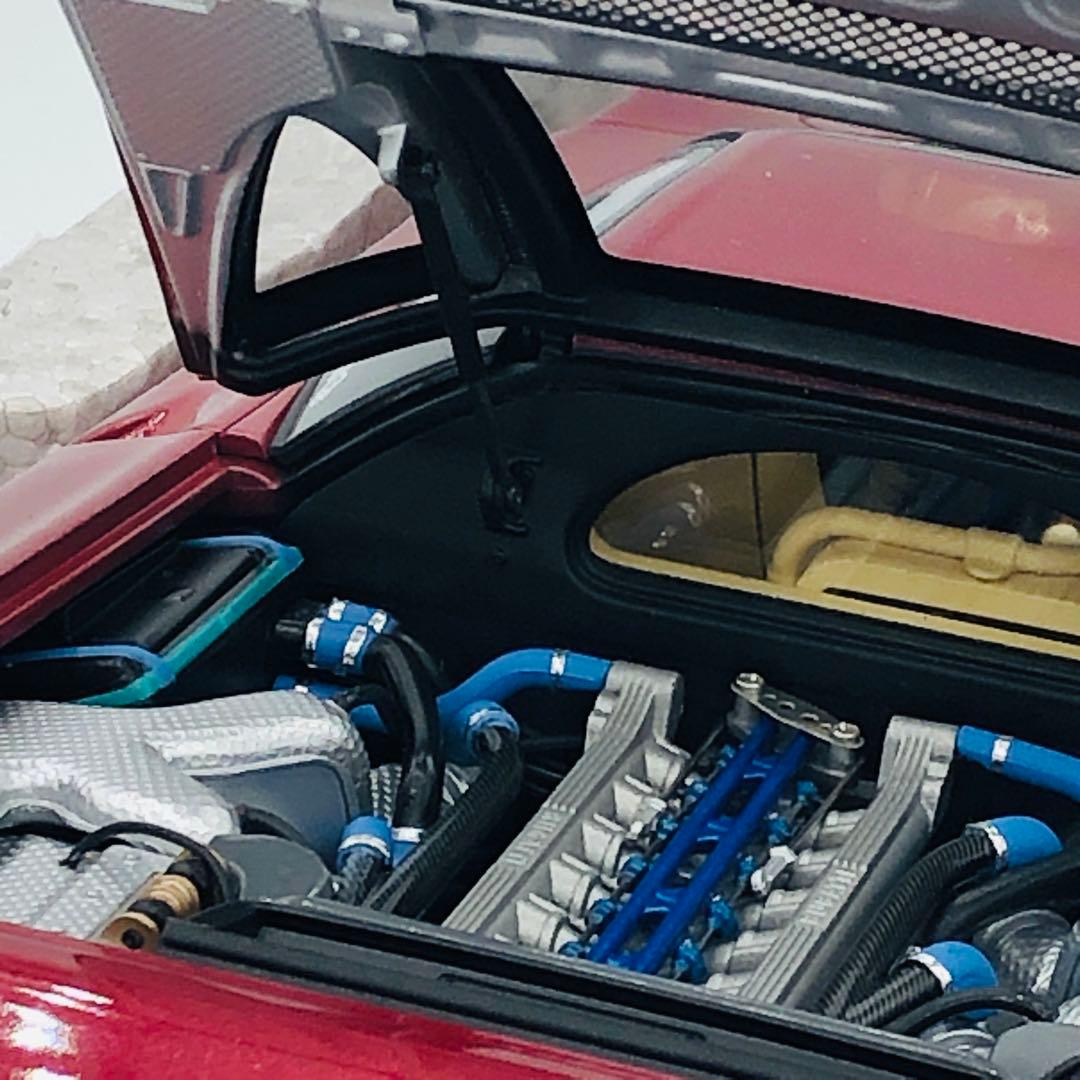 オートアート 1/18 ブガッティ EB110 GT ダークレッド