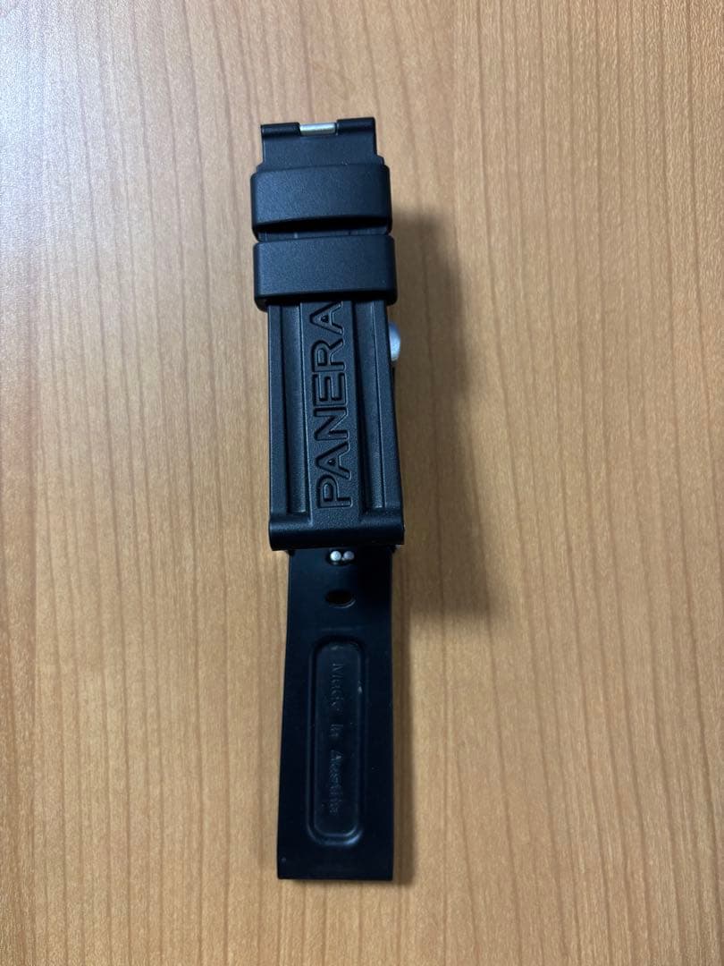 PANERAI 純正ラバーベルト　ブラック　ラグ幅22mm