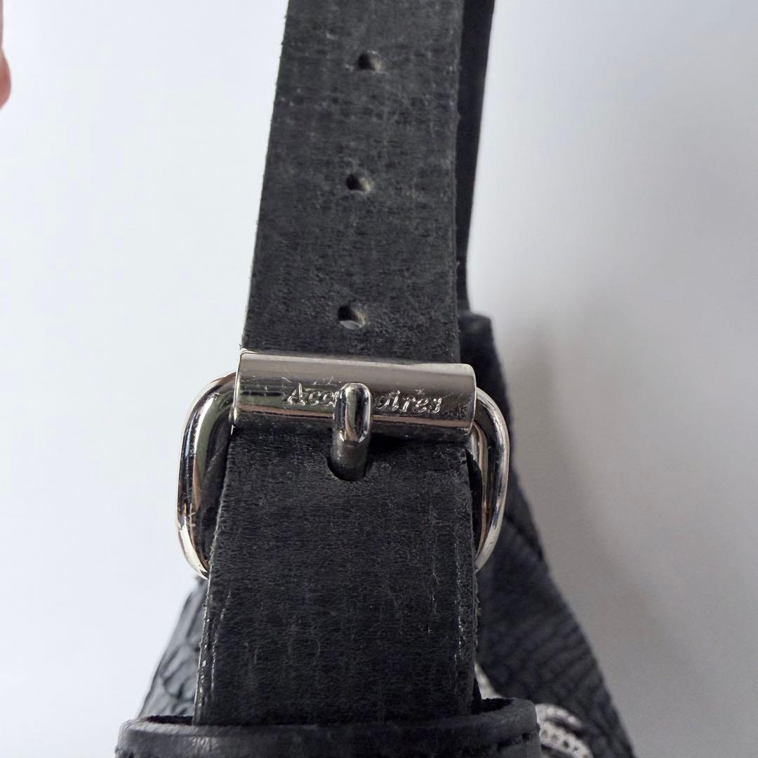 ぴょぴょ ADMJ　 エーディエムジェイ　パイソン　ショルダービジュー付き