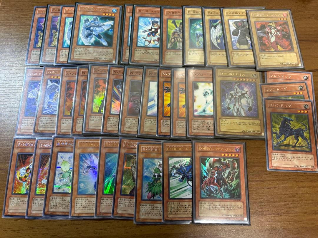 「値下げ可」遊戯王まとめ売り引退　E・HERO レリーフ