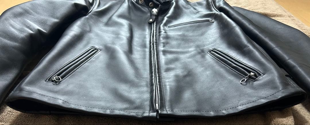 【美品】schott 641 シングルライダース サイズ40 ステアハイド