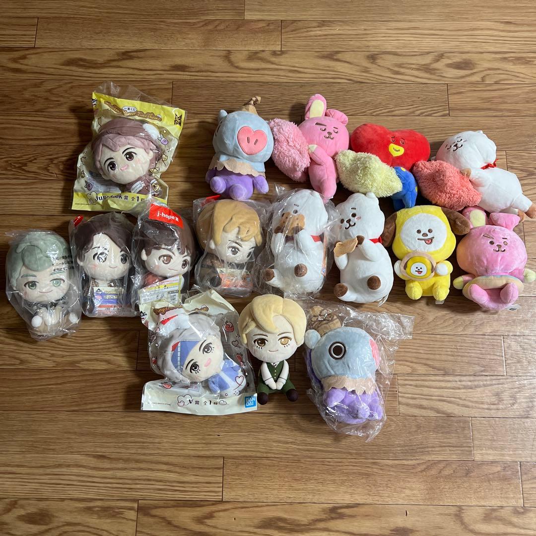 BTS ぬいぐるみセット
