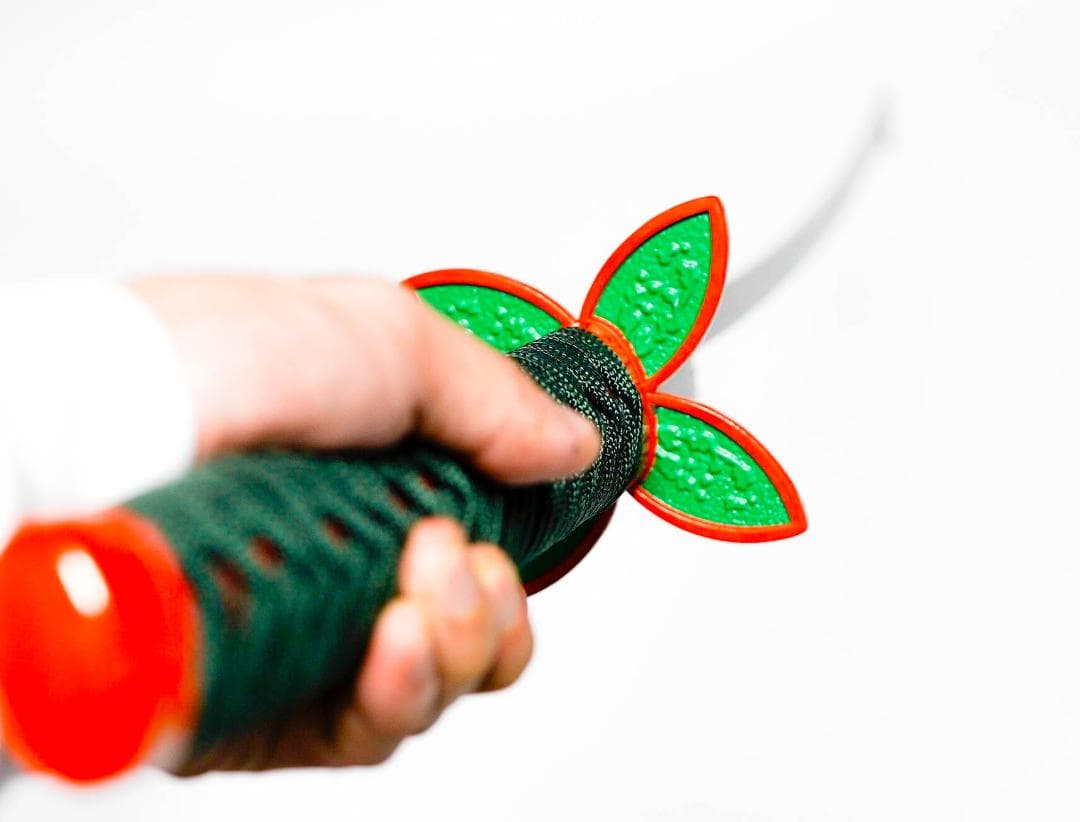 胡蝶しのぶ　日輪刀　コスプレ　金属　刀　剣　国内100㎝ 【残3】