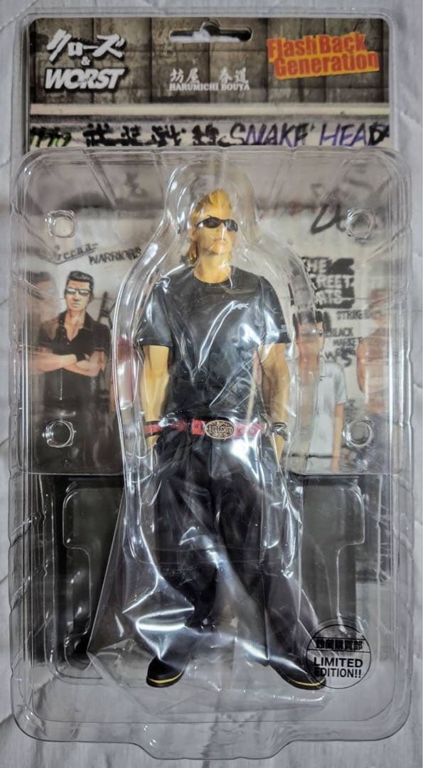 クローズ & WORST FBG 坊屋春道 黒シャツ 鈴蘭購買部 フィギュア