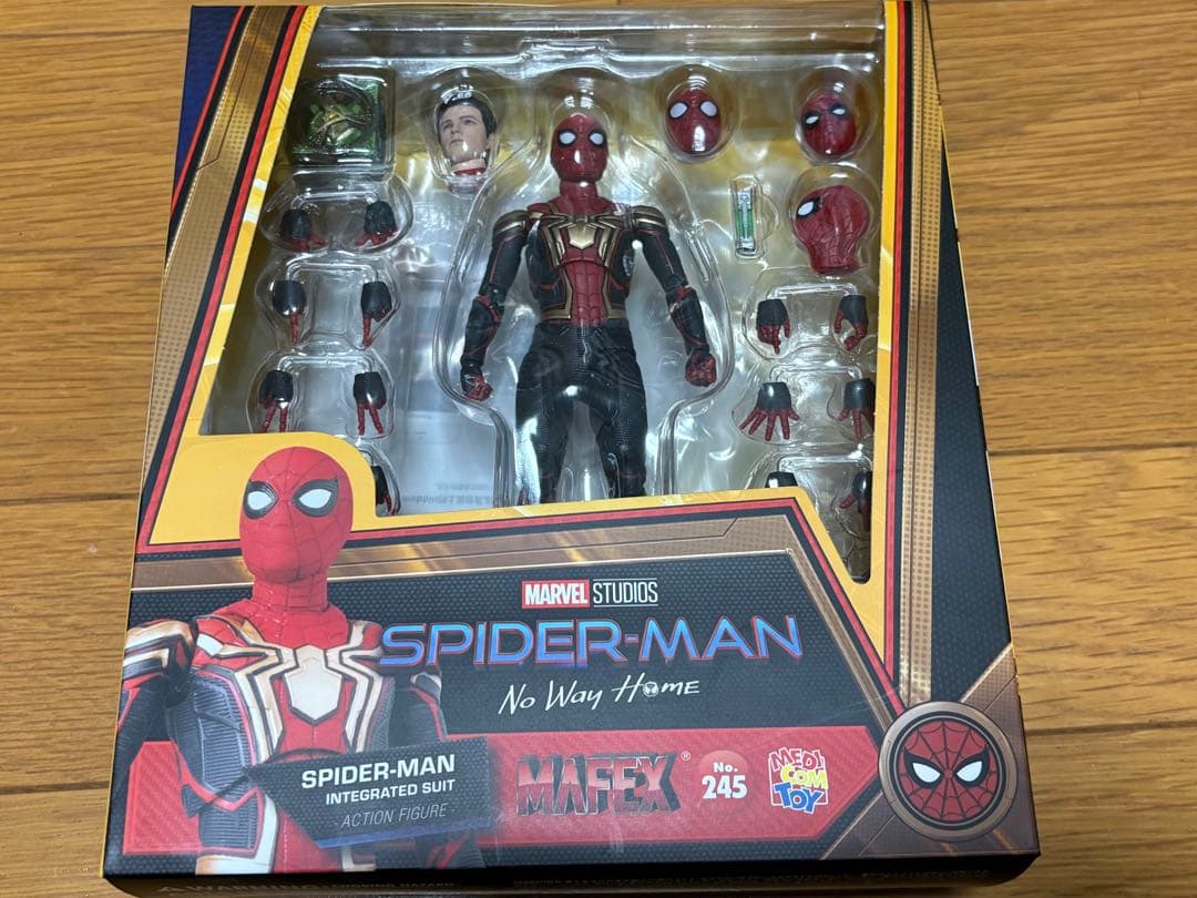 アメコミ MAFEX No.245 SPIDERMAN INTEGRATED SUIT