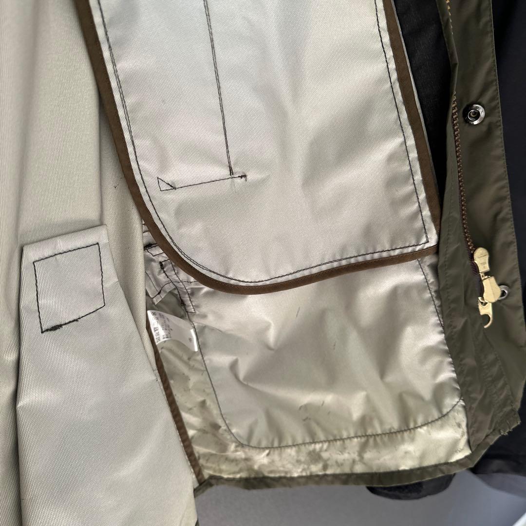Barbour beams plus別注/M/ナイロン/カーキ/1801306