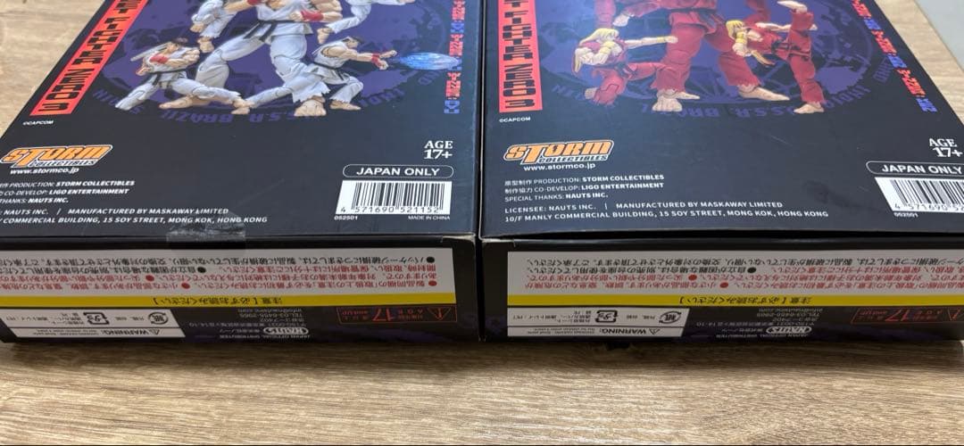 STORM ARENA ストリートファイターZERO3 リュウ&ケン　フィギュア