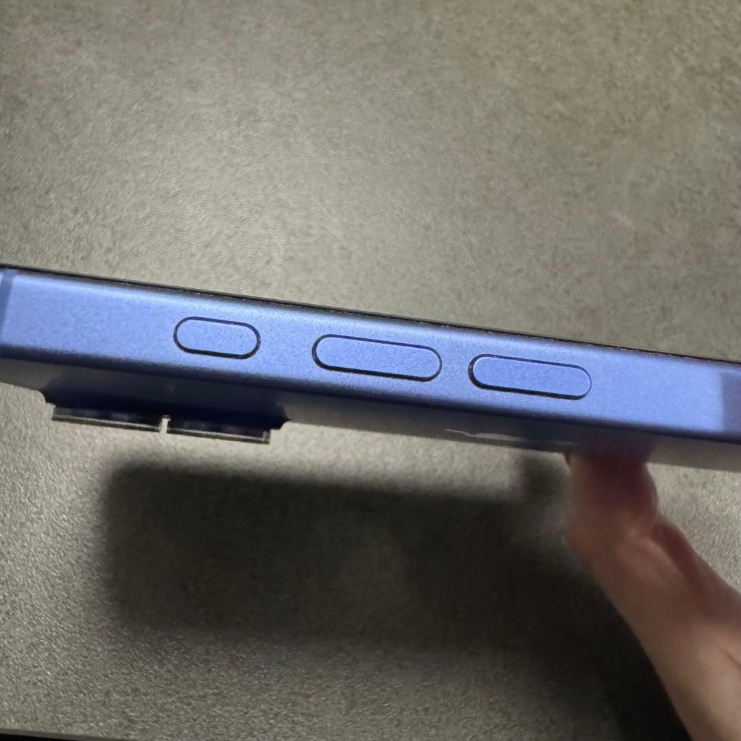 【お値下げ】iPhone16 128GB ウルトラマリン【美品】