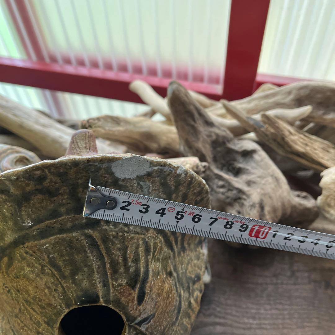 信楽焼／たぬき／骨董／希少／アンティーク／ヴィンテージ／31cm／難あり