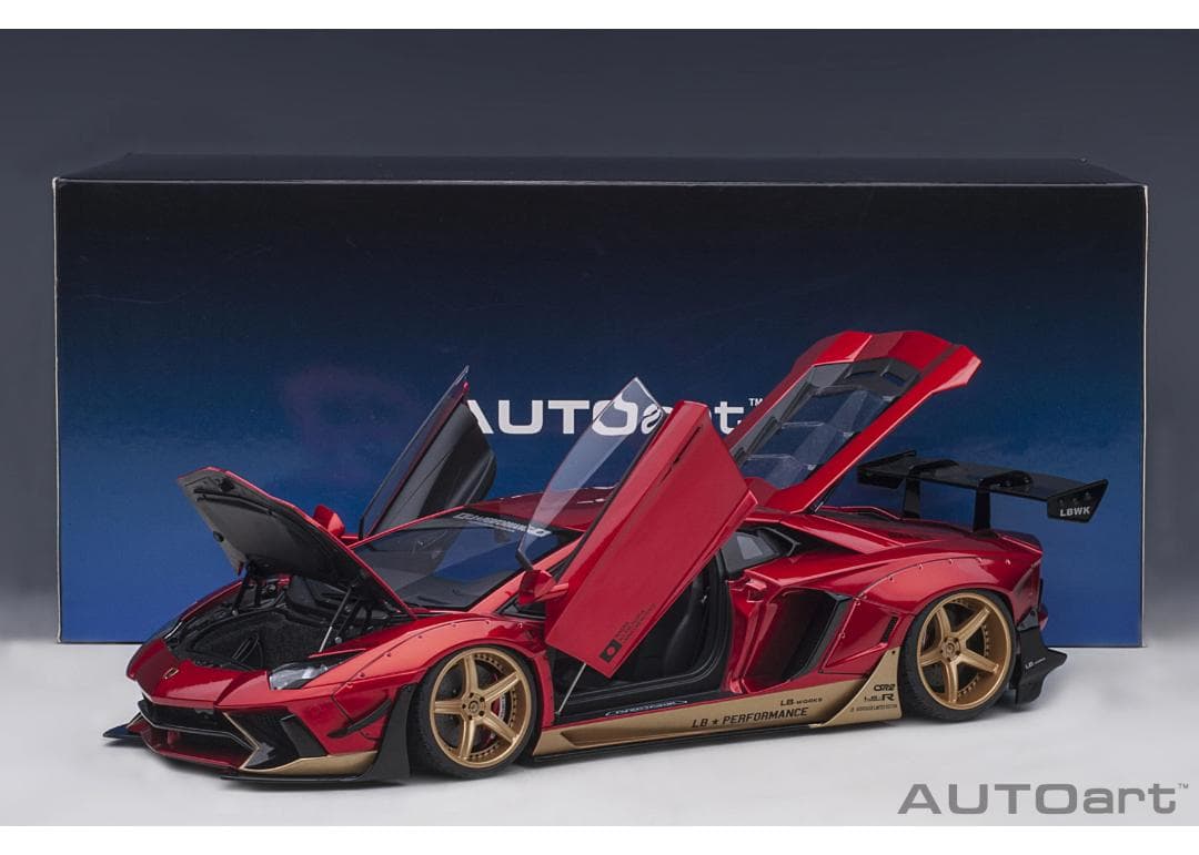 ＜絶版品＞【新品未開封】AutoArt/ランボ/アヴェンタドール/79182