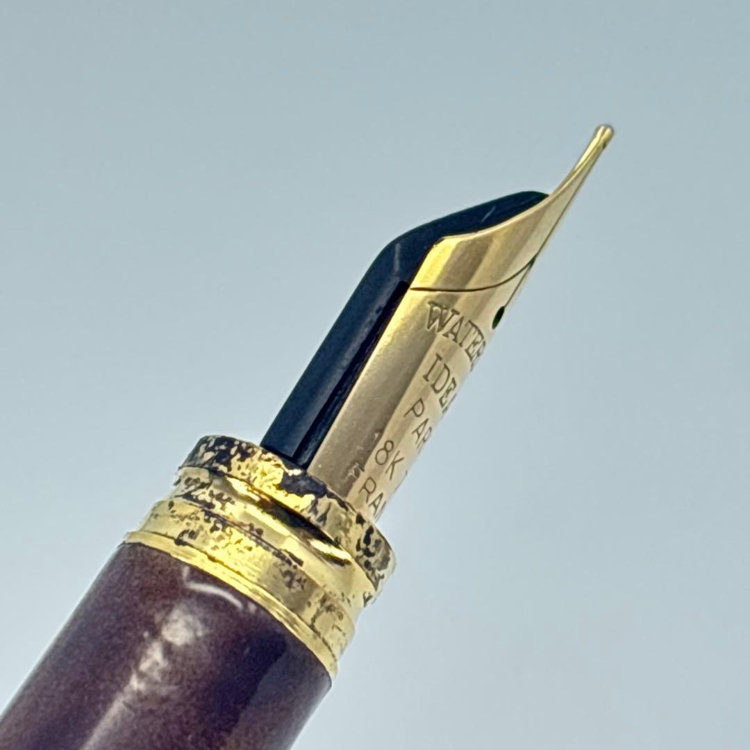 Waterman Ideal 万年筆 ペン先 F 18K