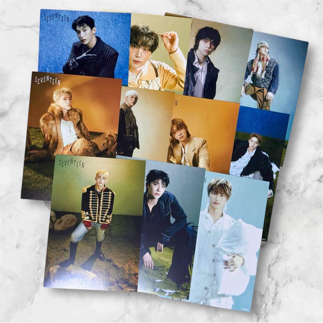 SEVENTEEN シーグリ Amazon 特典 フルセット