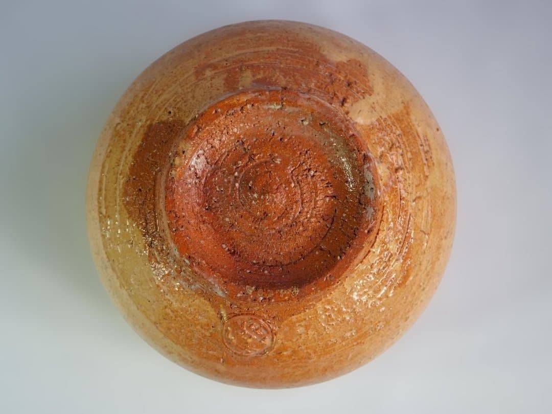 裏千家15世鵬雲斎宗匠御書付『萩茶碗』15代坂倉新兵衛造 (共箱)