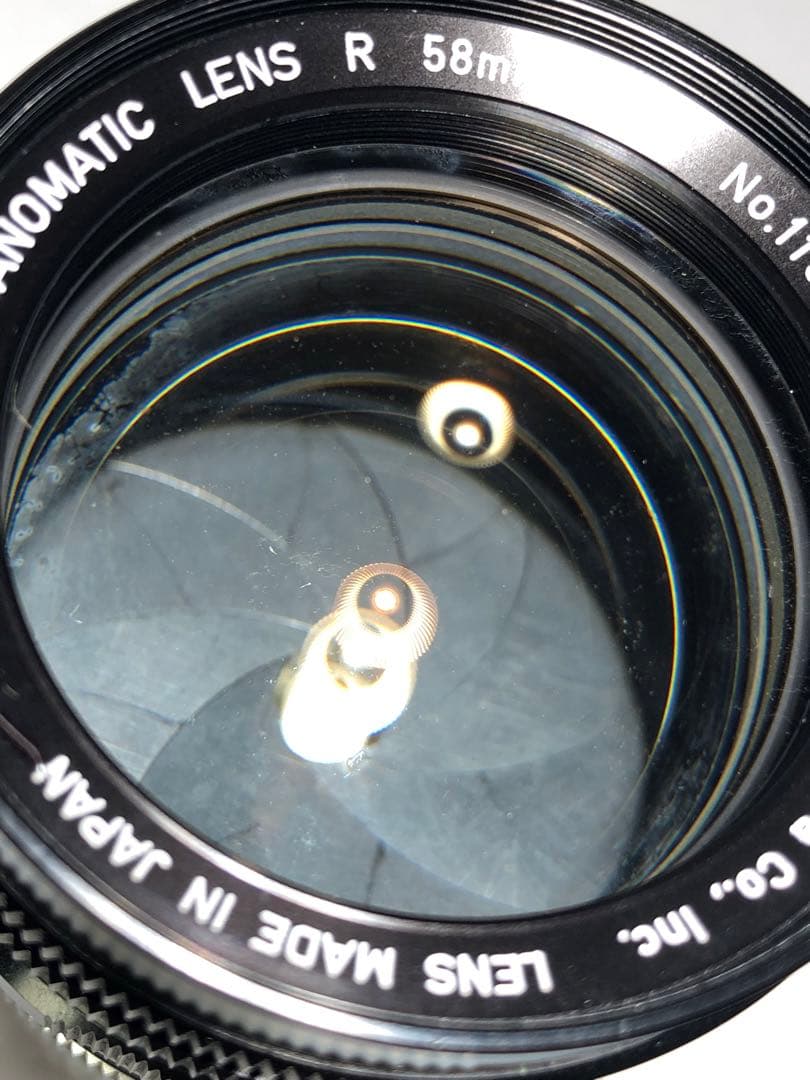 レンズ(単焦点) Canon SUPER CANOMATIC R 58mm f1.2