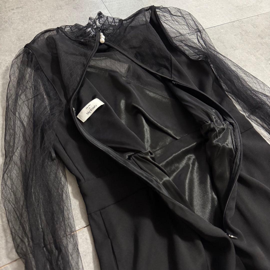 本日限定★My shawty オケージョン ドレス 結婚式 キャンディスリーブ