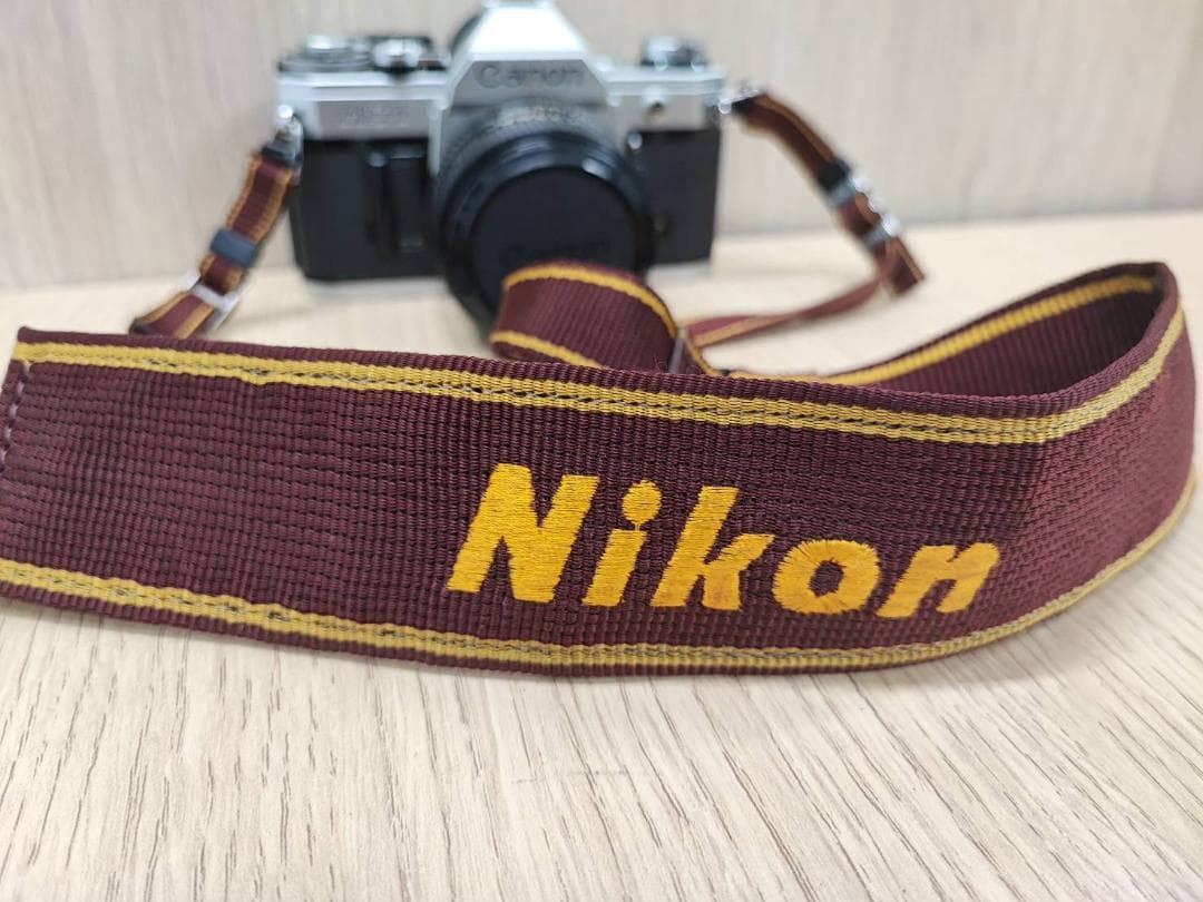 Canon AE-1 フィルム一眼レフカメラ 50mmレンズ付 実働品