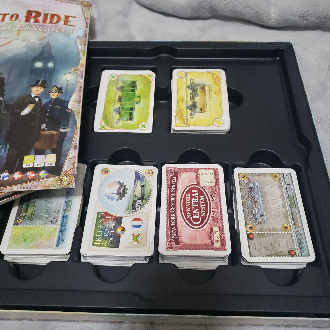 チケットトゥライド イギリス ボードゲーム
