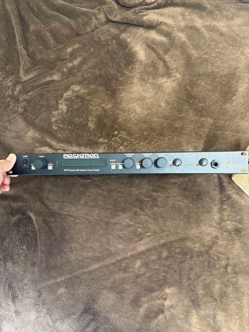 ロックトロン　voodu valve 真空管　プリアンプ　エフェクター　実働