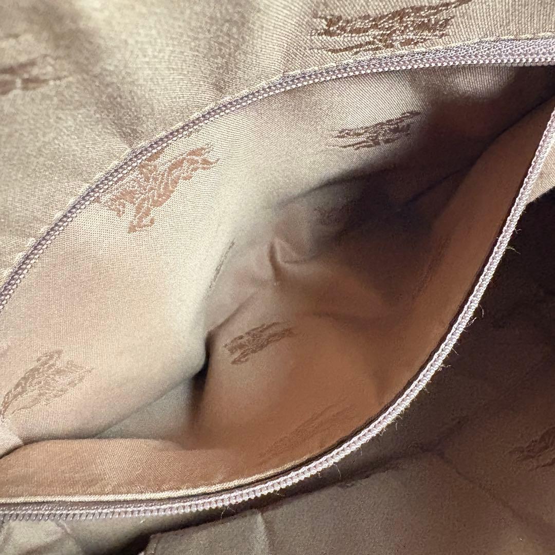 良品　希少　月桂樹　バーバリー　ハンドバッグ　ノバチェック