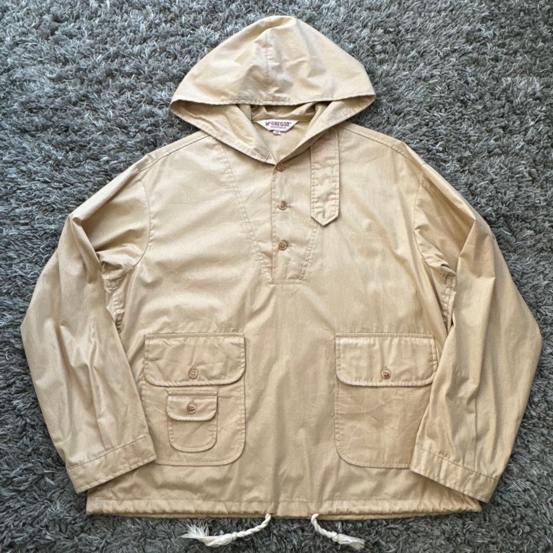 美品　60s McGREGOR ヴィンテージ　アノラックパーカー　ポプリン