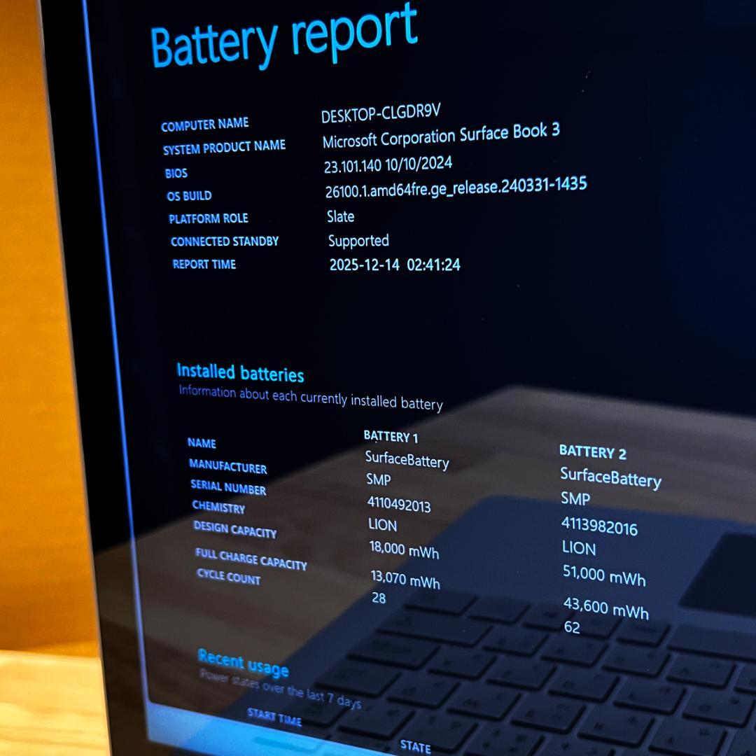 【美品】Microsoft Surface Book 3 13.5インチ