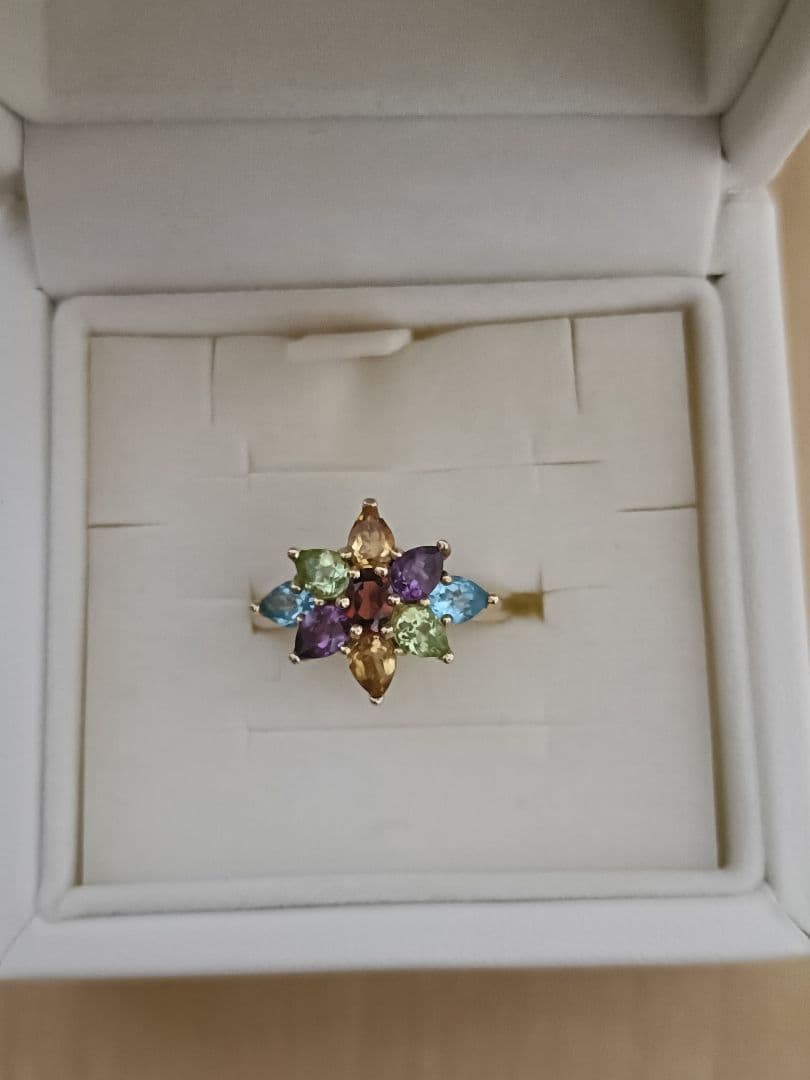 10K CID マルチカラー　フラワーリング　10K