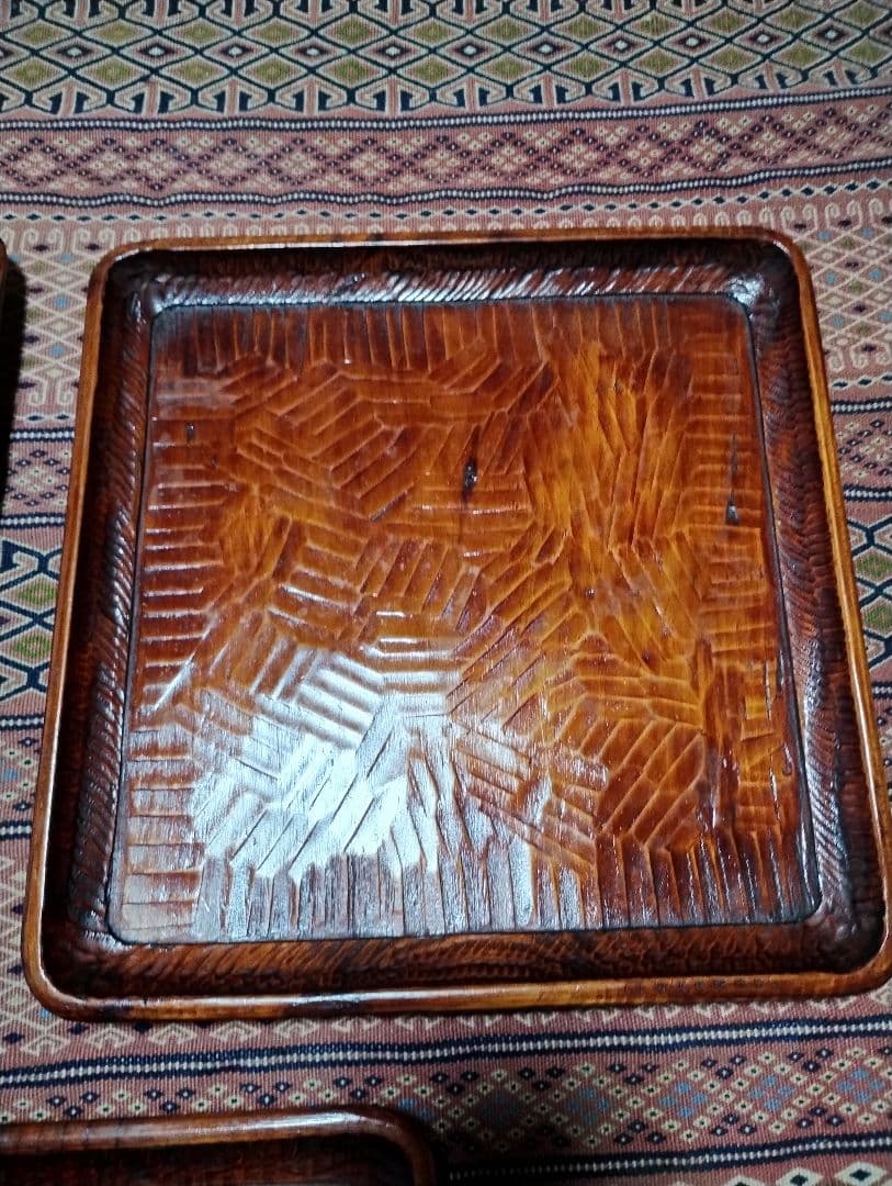 讃岐彫　お盆 5枚セット