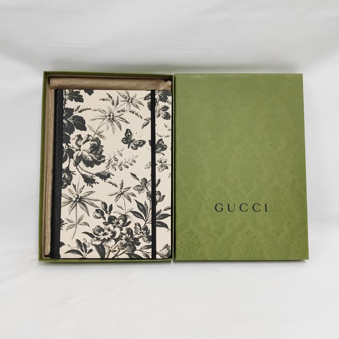 新品 未使用 GUCCI グッチ ハーバリウム ノートブック ブラック