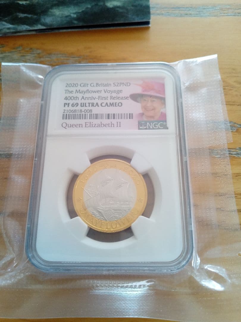 M*.様 2020年発行のギルト、メイフラワー航海400周年記念。