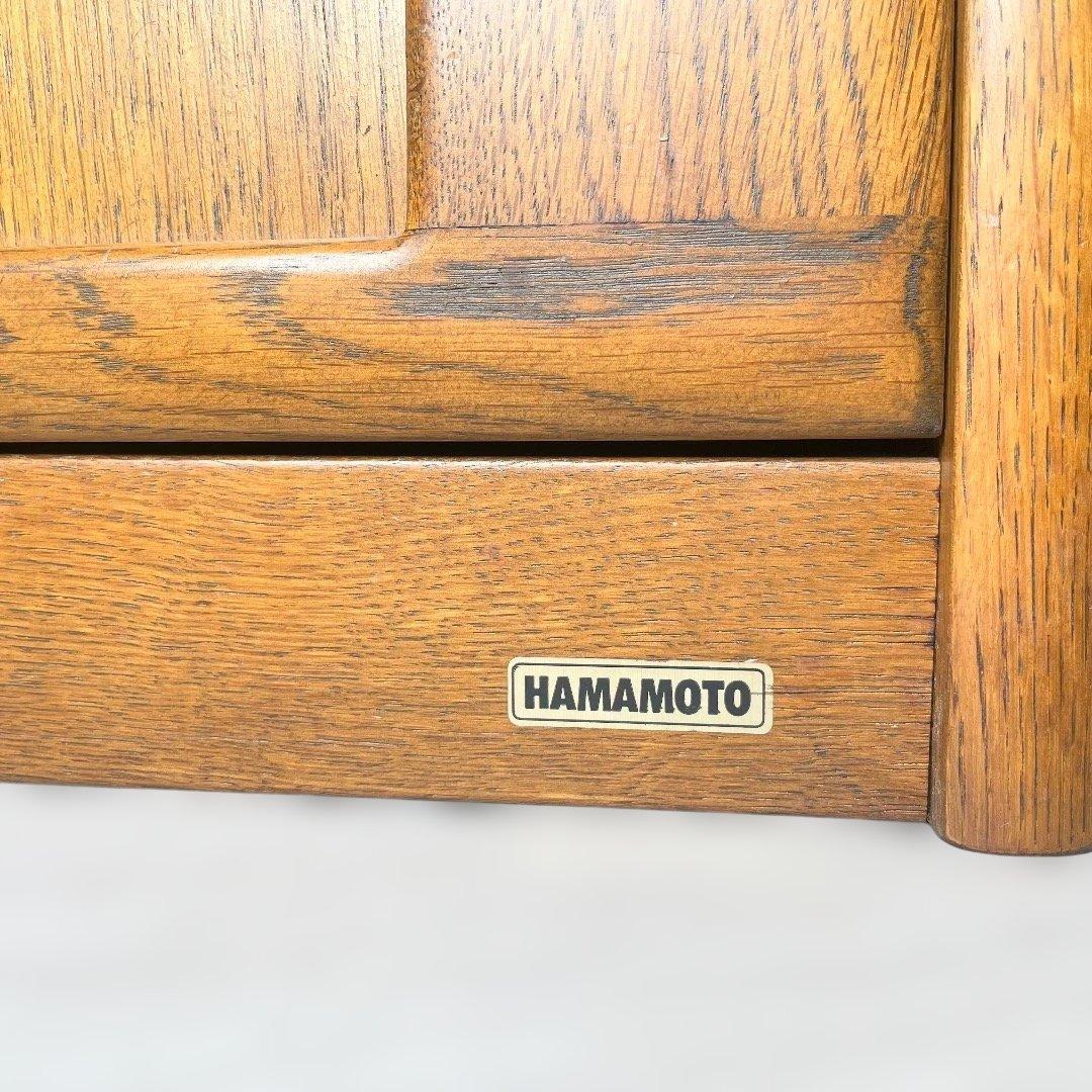 浜本工芸 (ハマモトコウゲイ) 電話台 木製電話台 ファックス台 引き出し付き