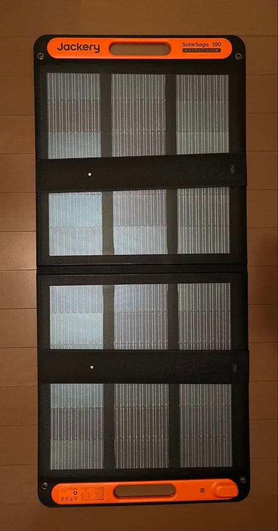 Jackery ソーラーパネル　100w (JS-100F)×2枚