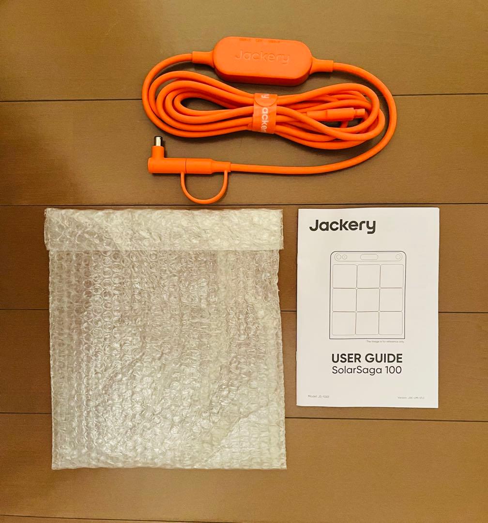 Jackery ソーラーパネル　100w (JS-100F)×2枚