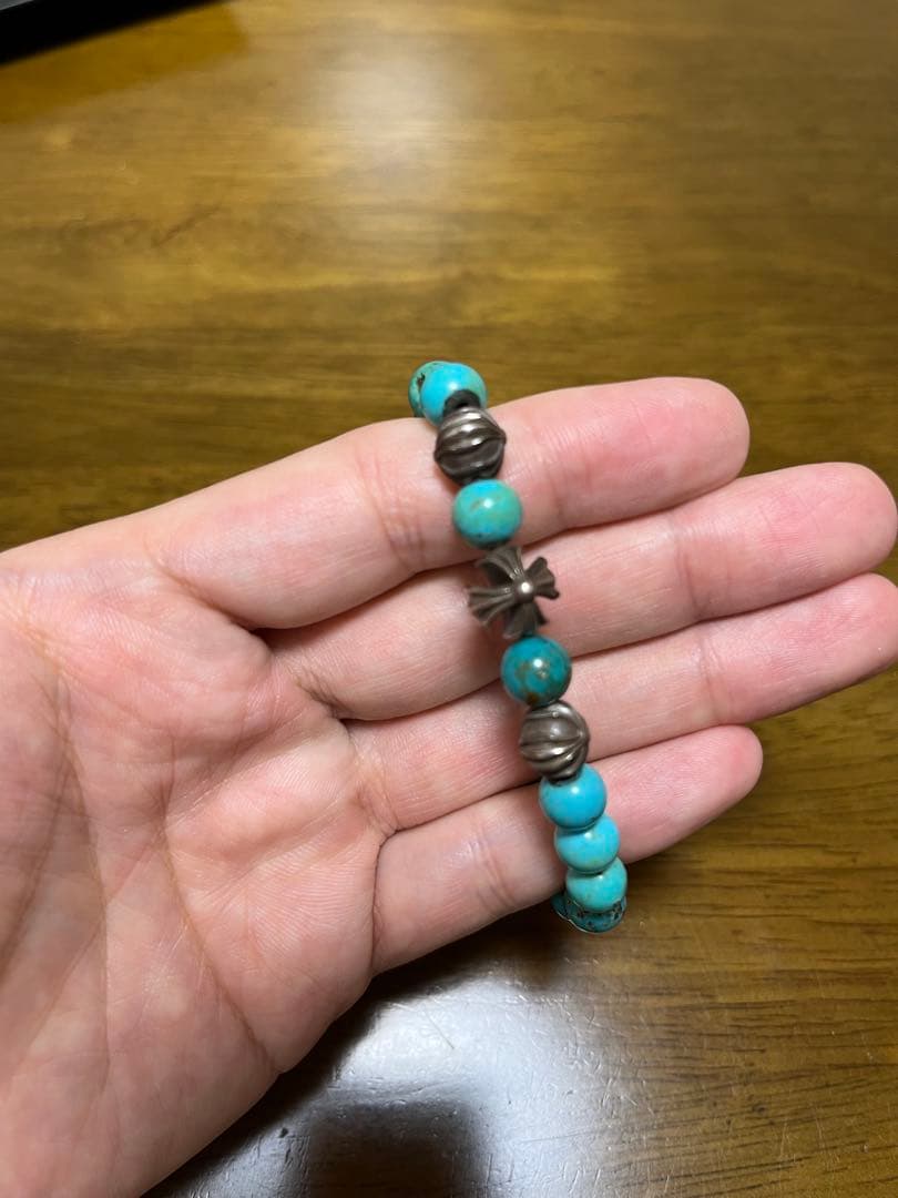 CHROME HEARTS ターコイズ ビーズブレスレット