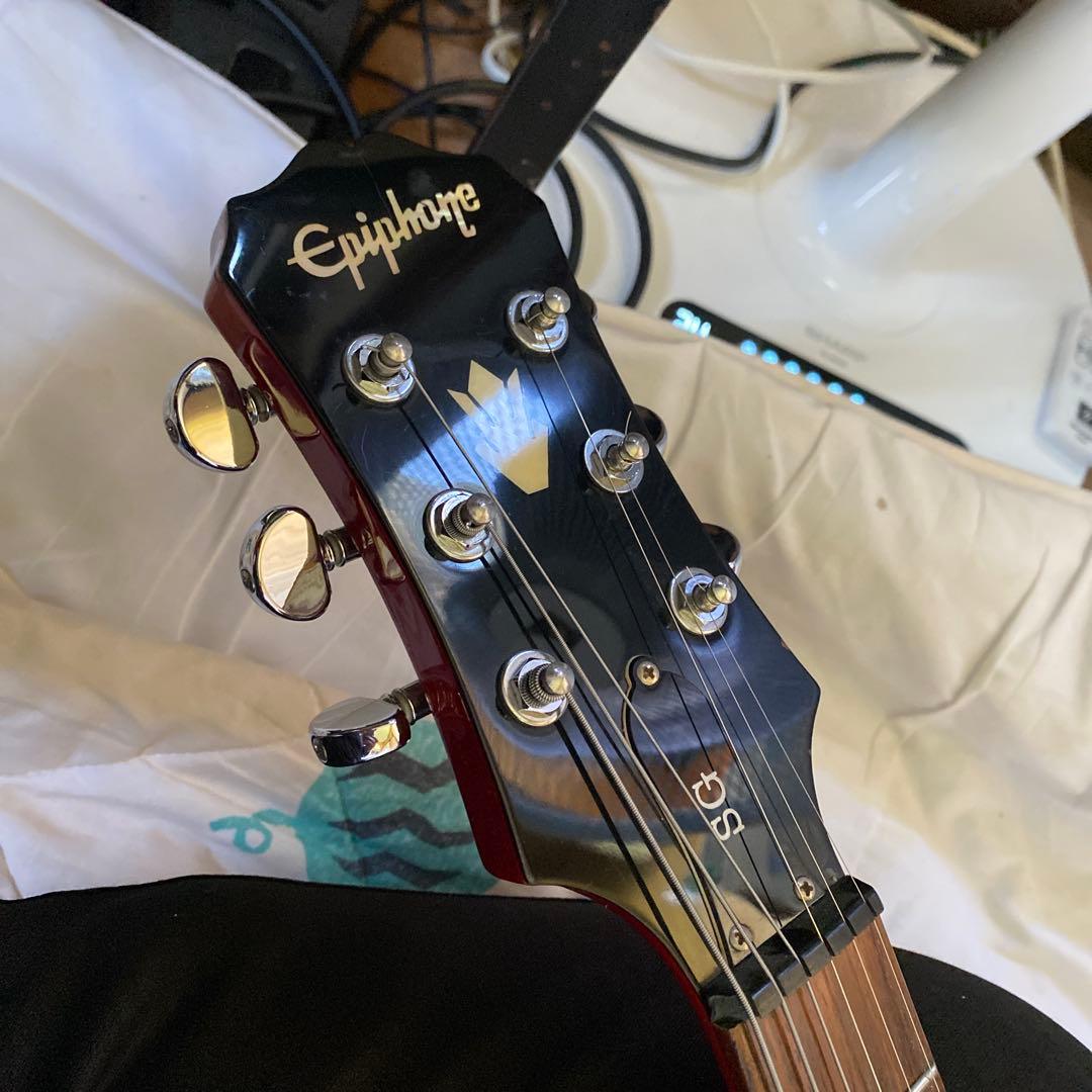 Epiphone SG チェリーレッド セイモアダンカンsh4値下げラスト価格