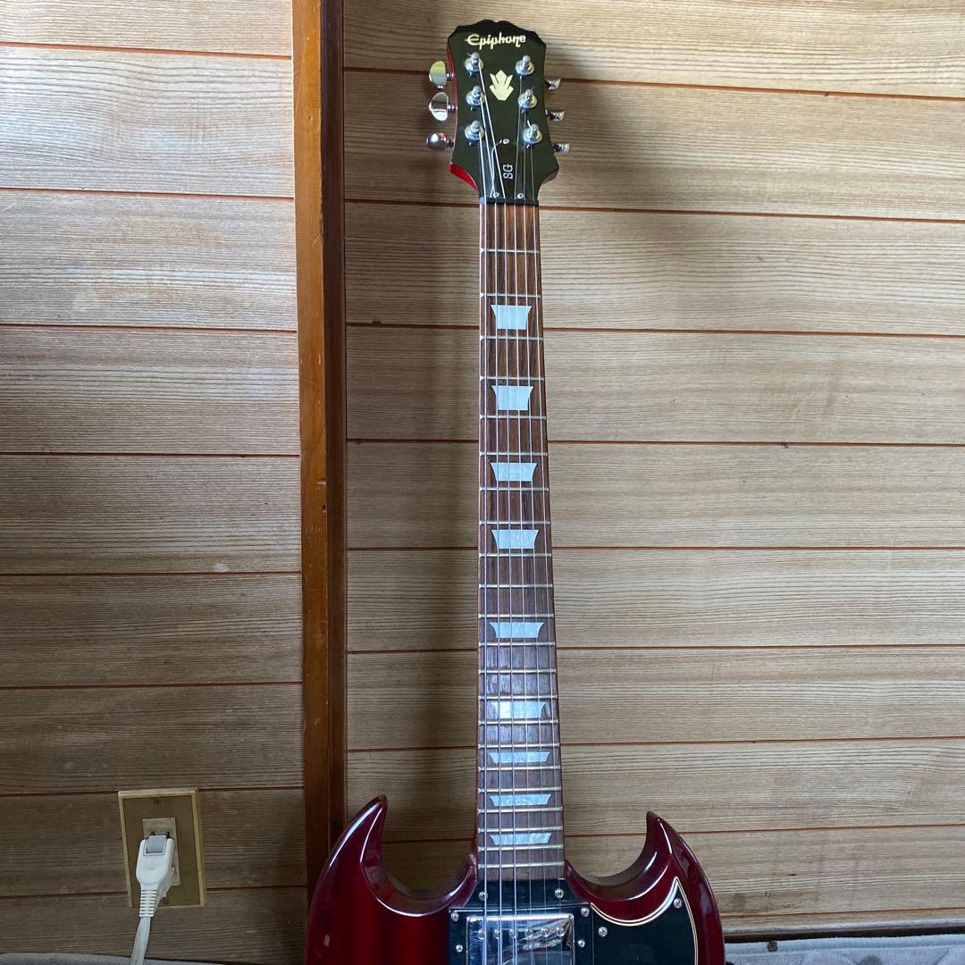 Epiphone SG チェリーレッド セイモアダンカンsh4値下げラスト価格