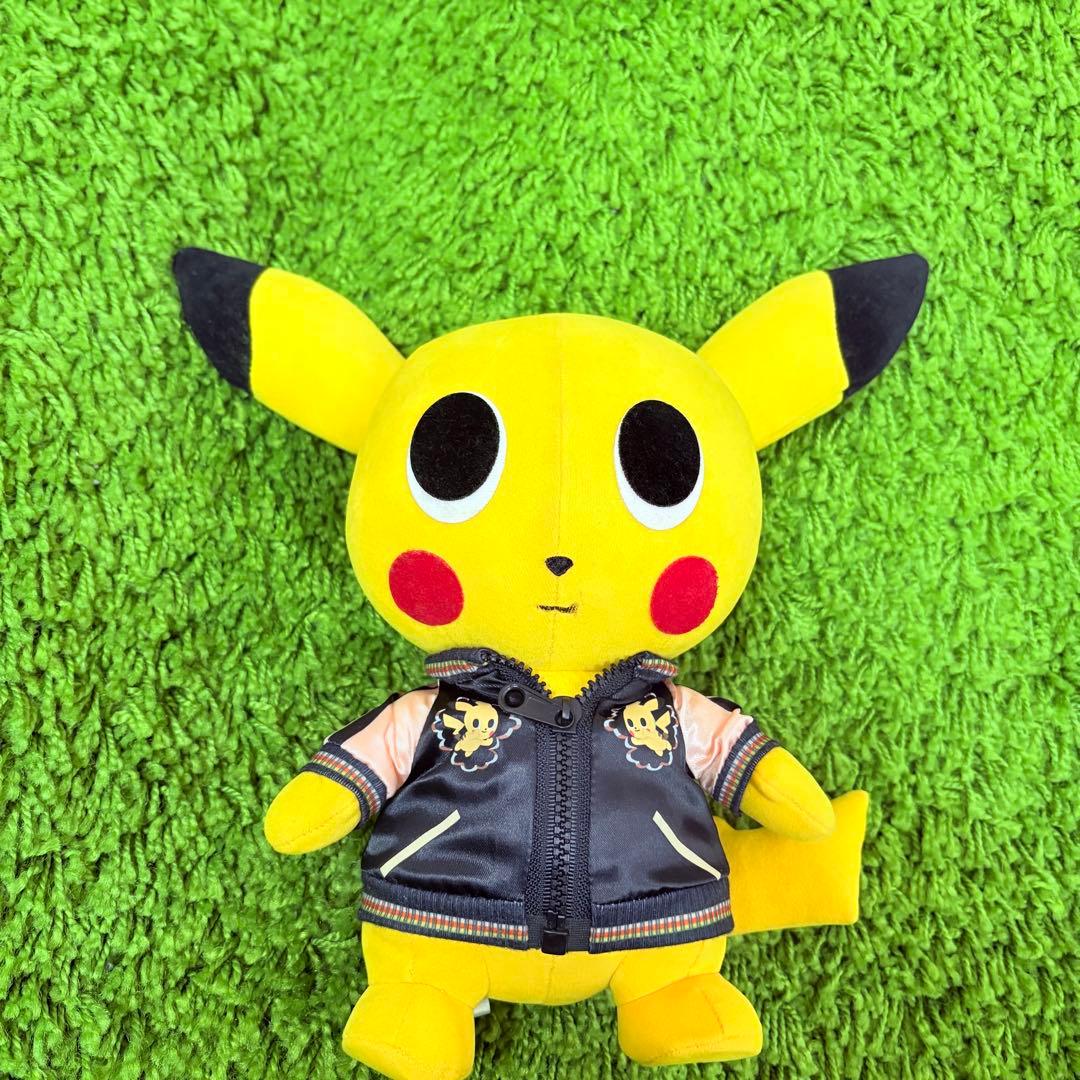 ポケットモンスターオリジナルぬいぐるみ スカジャン ピカチュウ