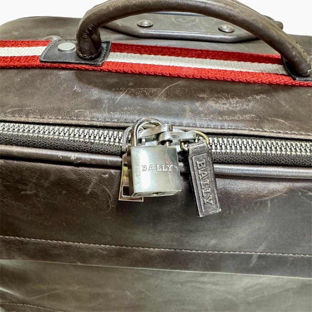 希少 BALLY バリー　キャリーケース　メンズ　レディース　鍵付