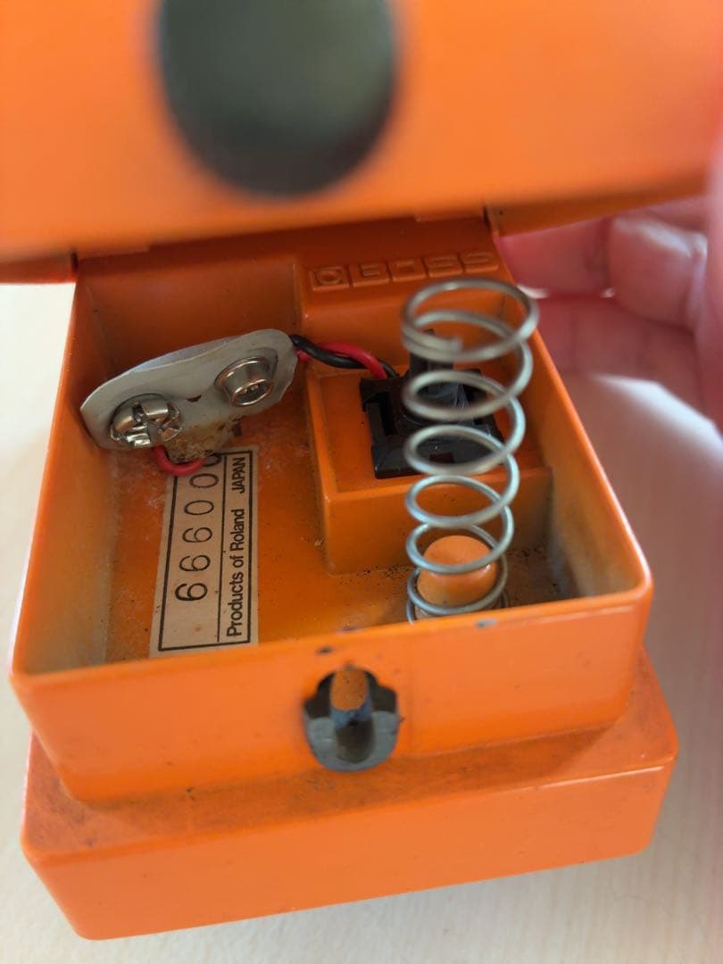 BOSS DS-1 ボス　ディストーション　ギターエフェクター　初期型　40年前