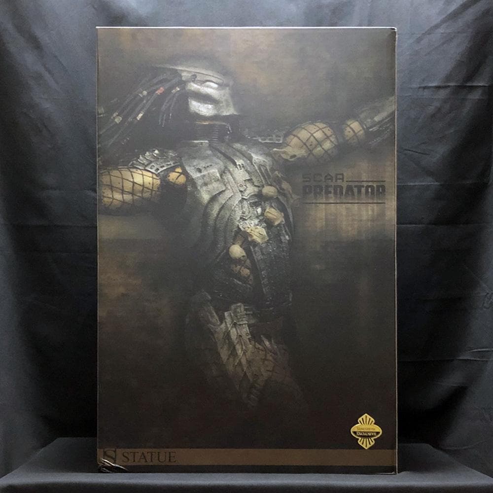 サイドショウ限定版！エイリアンvs.プレデター【スカー・プレデター】スタチュー