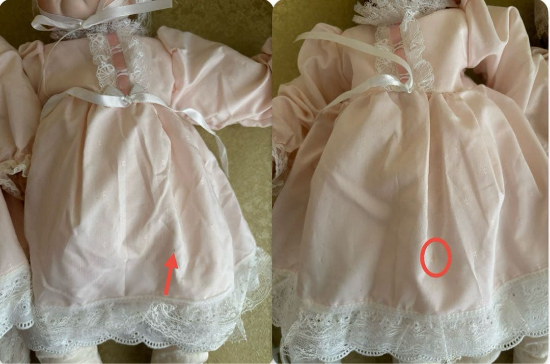 リボーンドール　双子　SUGAR BRITCHES ベビー　ビスクドール　刻印