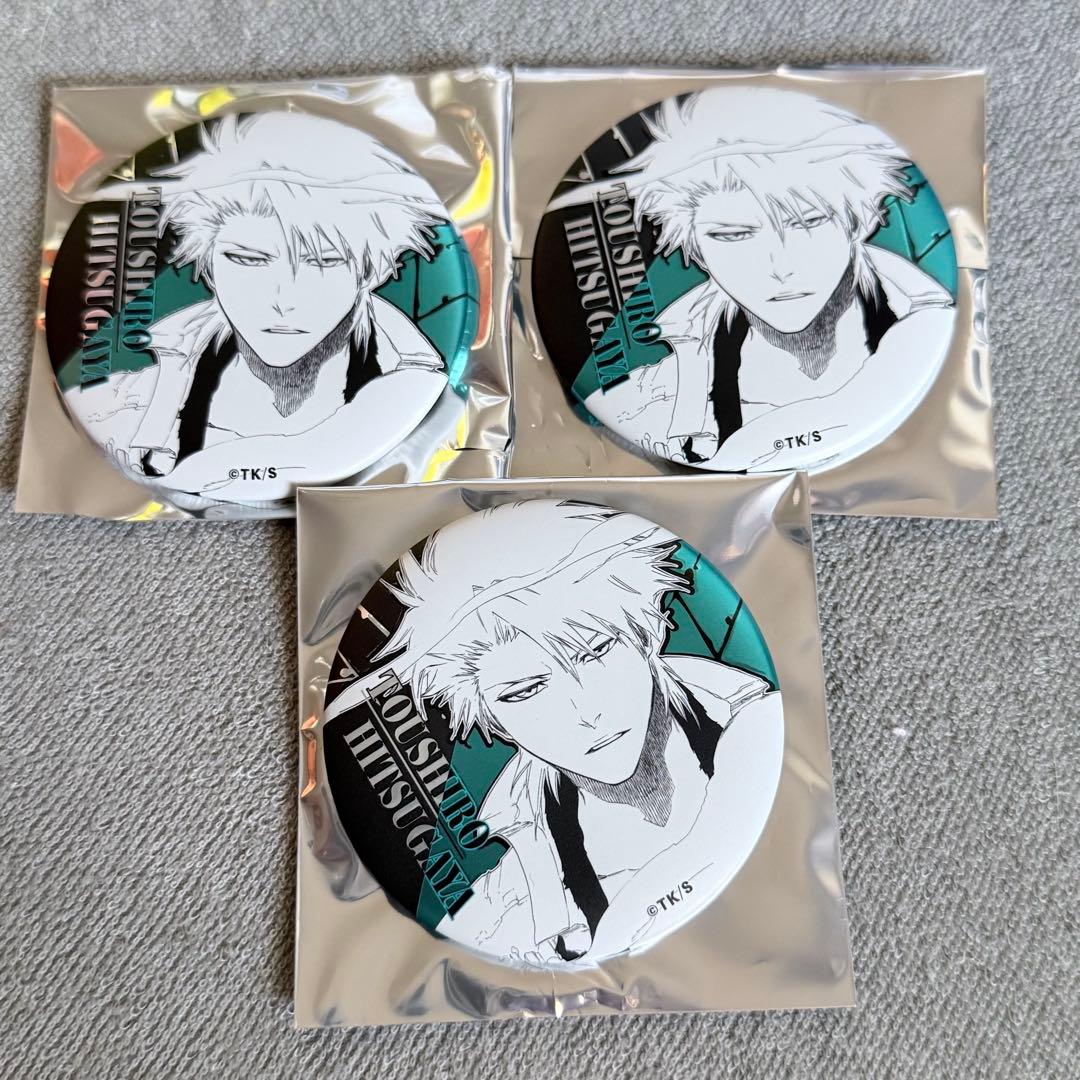 BLEACH ブリーチ　デコレクション缶バッジ　日番谷　日番谷冬獅郎