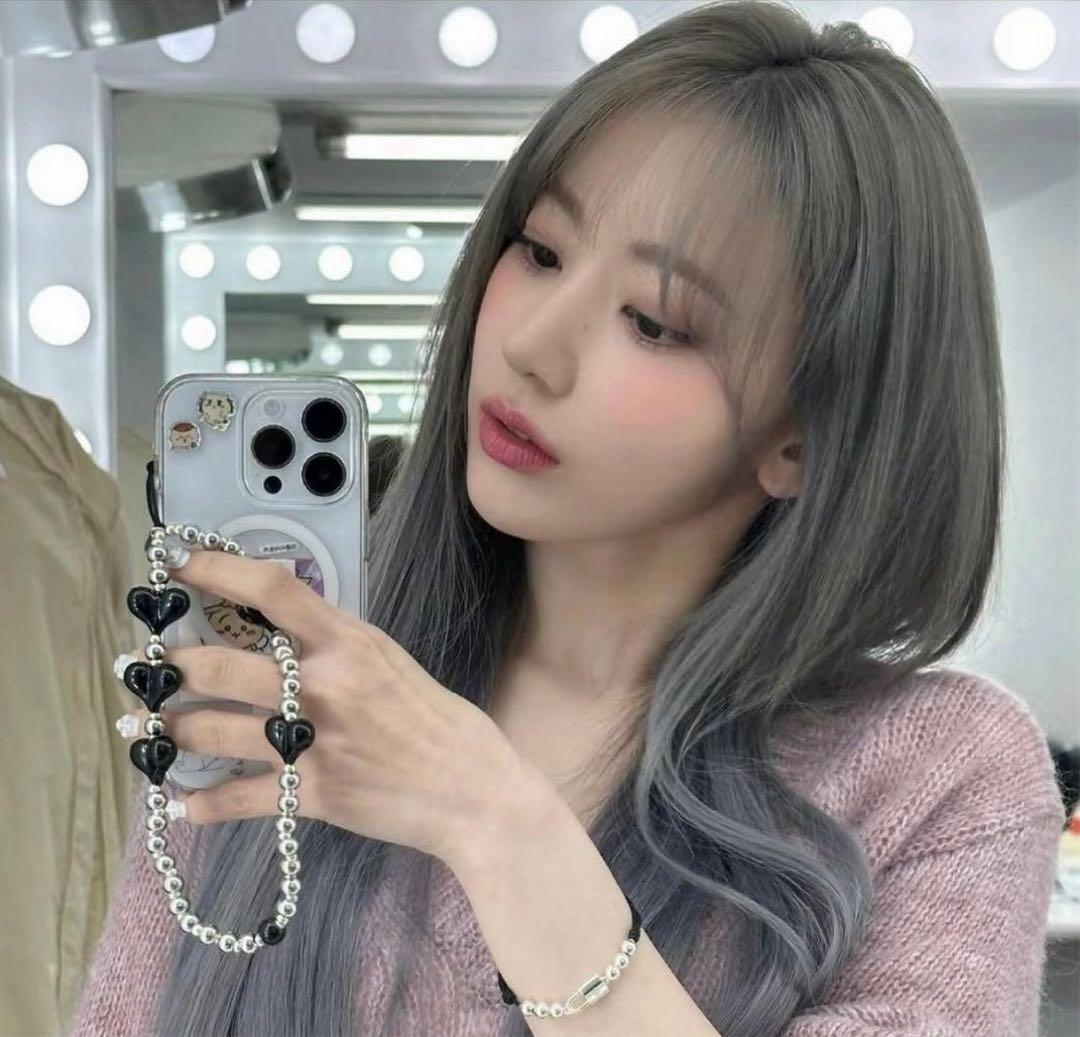 正規品　StringTing 携帯ストラップ 黒 ブラック ハート