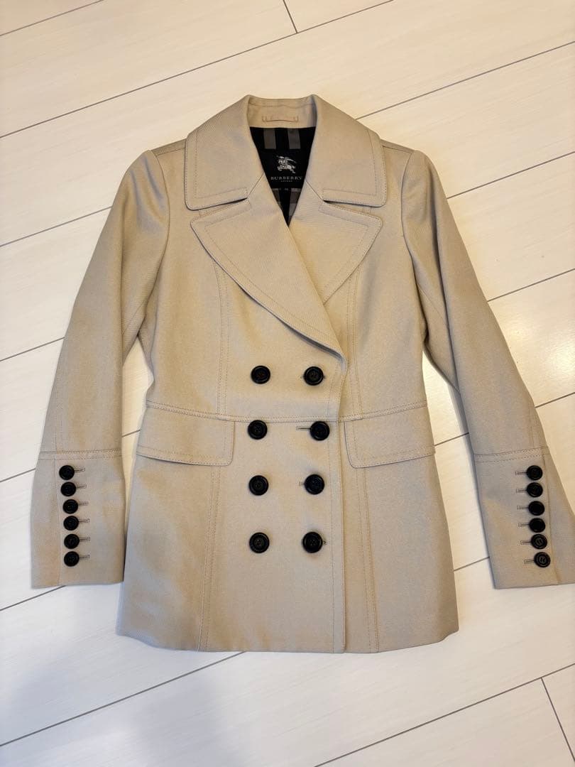 BURBERRY ベージュ コート✨