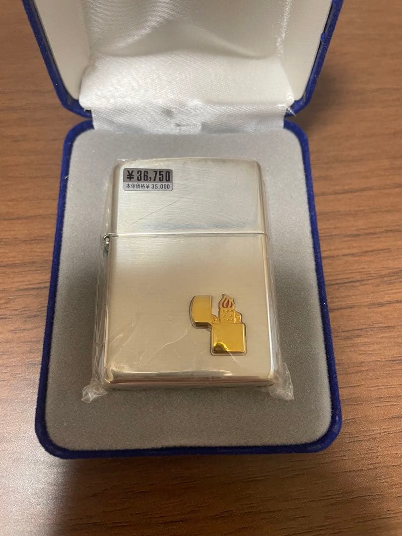 新品　zippo スターリングシルバー