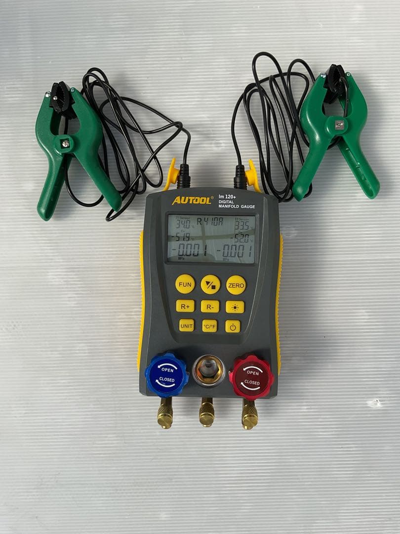 デジタルマニホールドゲージ AUTOOL 1204+