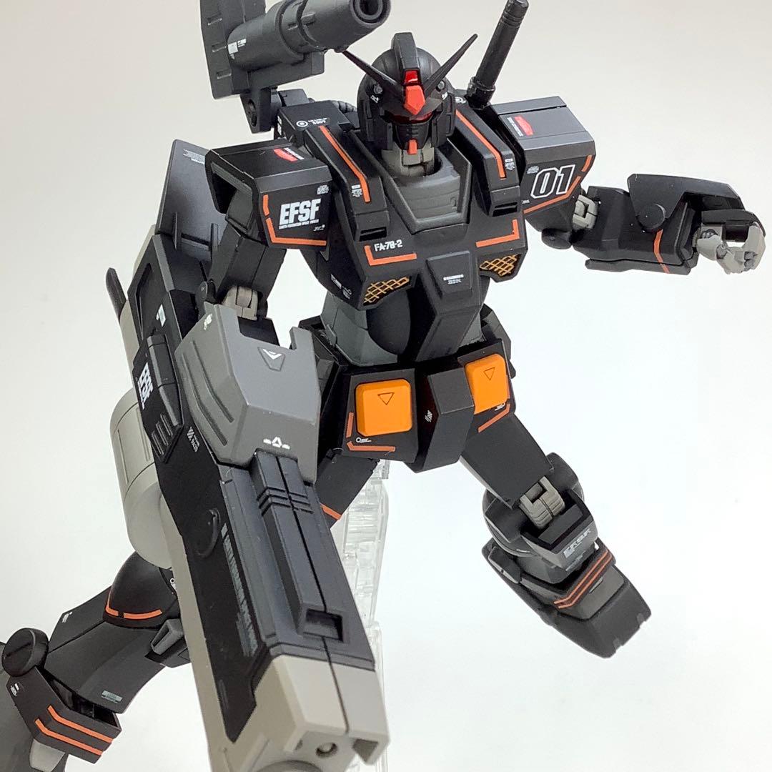 プレミアムバンダイ限定 HG FA-78-2 ヘビーガンダム　塗装済完成品