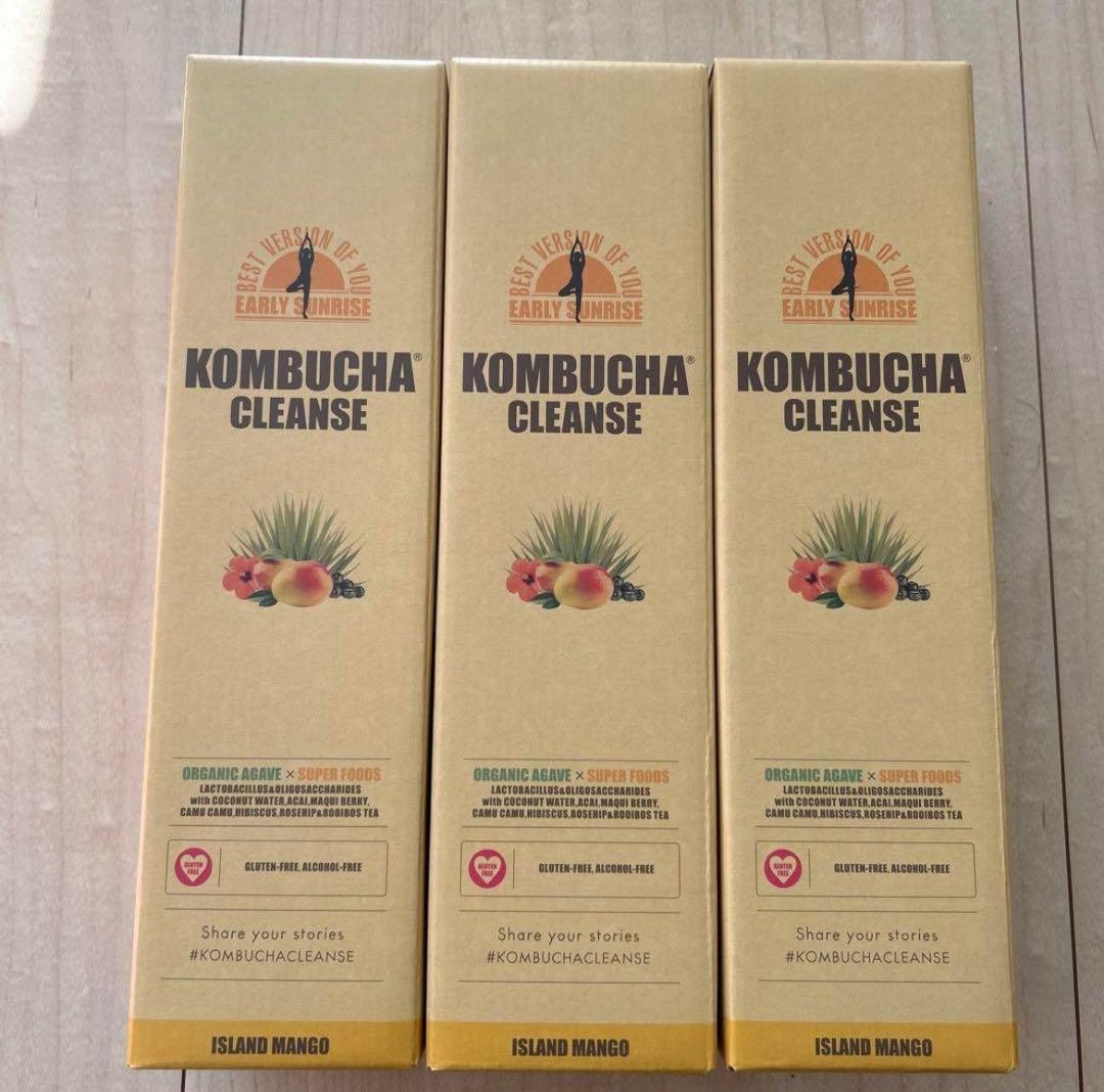 KOMBUCHA CLEANSE アイランドマンゴー ４本セット