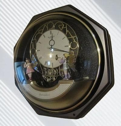 d*3様 リズム時計 1992年　43cmドーム型特大からくり時計　日本製　 4