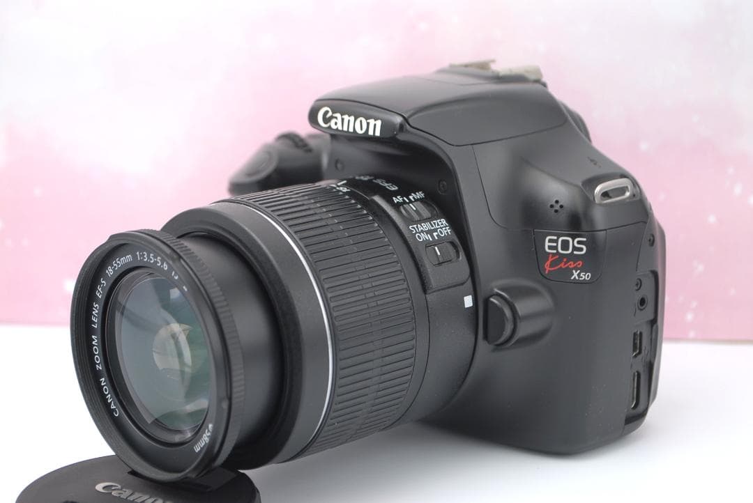 ⭐️ショット数：9772枚⭐️Canon Kiss X50 スマホ転送◎レンズキット